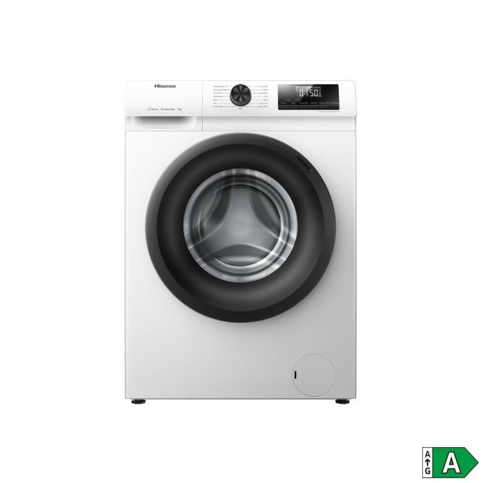 Lavadora Hisense WFQP8014EVM 8 kg 1400 rpm 59,5 cm 1400 rpm 8 kg 4