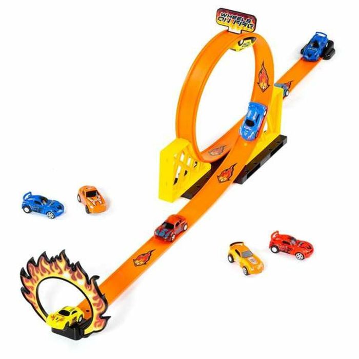 Pista ultimate track con looping 150 cm ¡haz las acrobacias más increíbles! incluye 1 coches 5 Pista ultimate track con looping 150 cm ¡haz las acrobacias más increíbles! incluye 1 coches 5
