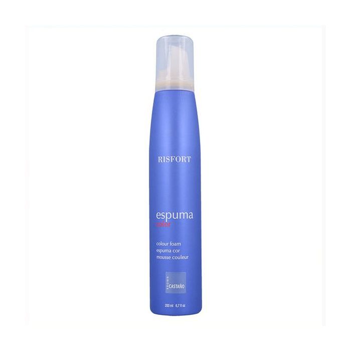 Risfort Espuma Color Castaño 200 ml