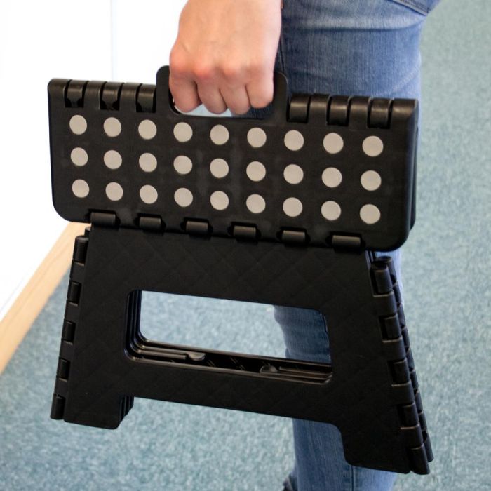 Je cherche une Idee Taburete Escalón Plegable 22Cm - Negro, Rojo, Gris 6