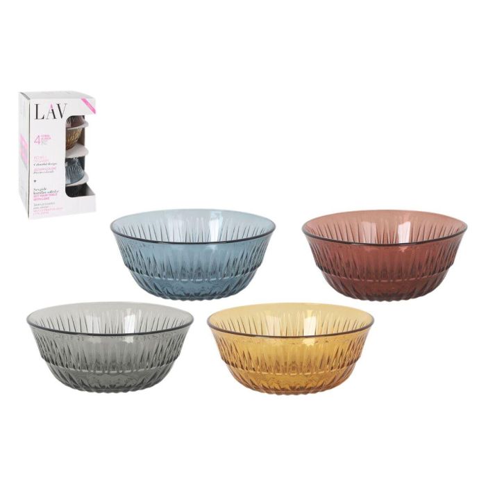 Bol para Aperitivos LAV Alinda 345 ml 12,3 x 5,1 cm 4 Piezas (6 Unidades) 1 Bol para Aperitivos LAV Alinda 345 ml 12,3 x 5,1 cm 4 Piezas (6 Unidades) 1