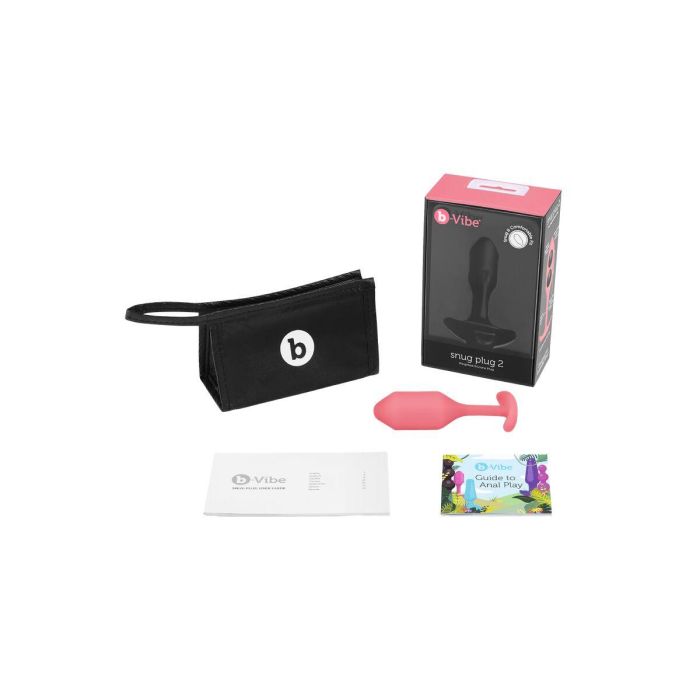 Plug Anal B-Vibe 2 Naranja Coral 5 Plug Anal B-Vibe 2 Naranja Coral 5