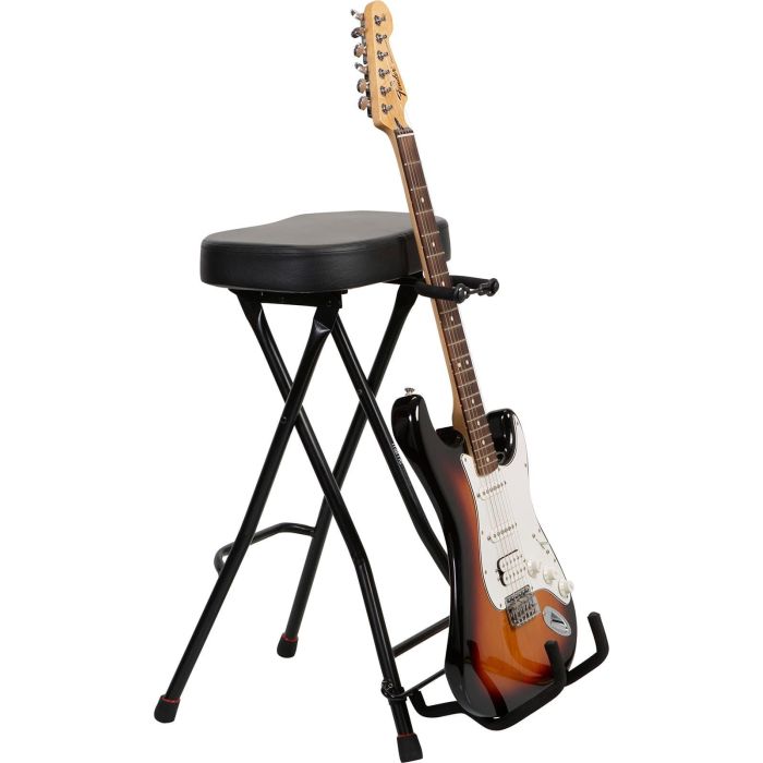 Taburete Con Soporte Para Guitarra 4