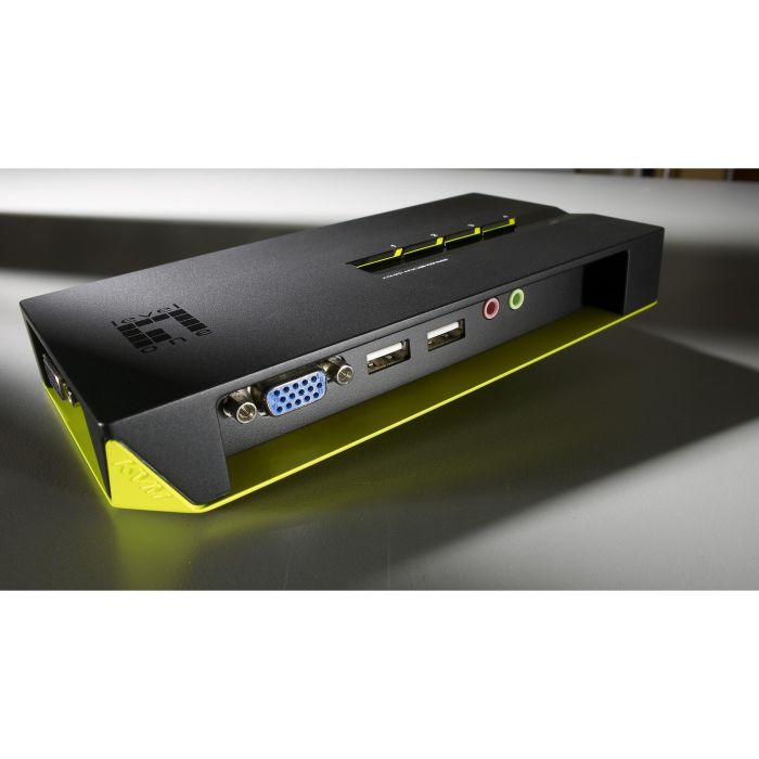 KVM Switch 4-Fach | VGA + 2xUSB + Audio LevelOne 2 KVM Switch 4-Fach | VGA + 2xUSB + Audio LevelOne 2