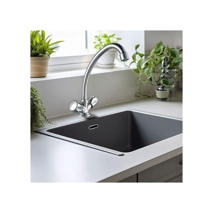 Edouard Rousseau AAANI52947 Mezclador de lavabo KONFORT Cromo 1 Edouard Rousseau AAANI52947 Mezclador de lavabo KONFORT Cromo 1