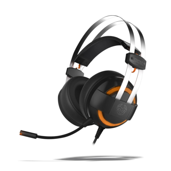 Krom Kode Auriculares Alámbrico Diadema Juego Negro Krom Kode Auriculares Alámbrico Diadema Juego Negro