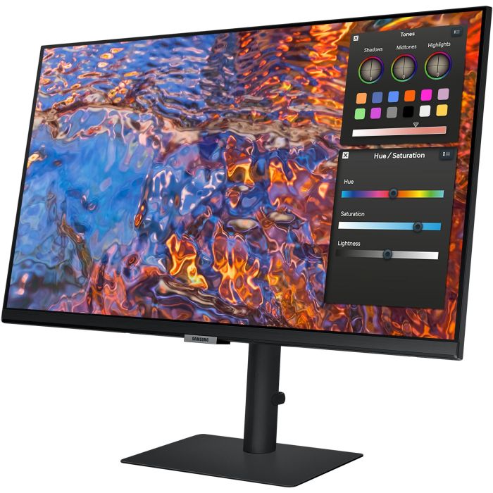 68.6cm/27'' (3840x2160) Samsung S27B800PXP 16:9 5ms IPS HDMI DisplayPort USB-C VESA Pivot 4K Black 17