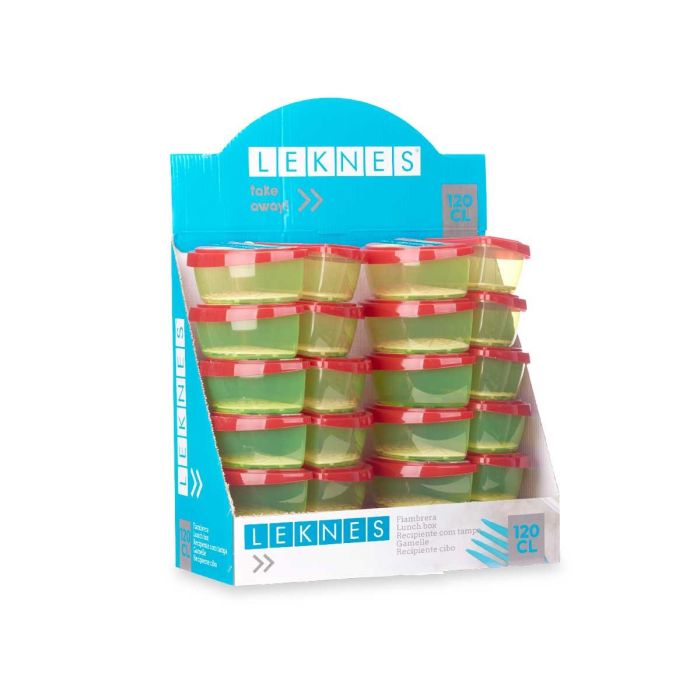 Tupper Fruta Vegetales Y Frutas 1,2 L Leknes 23X8CM (24 Unidades) 2 Tupper Fruta Vegetales Y Frutas 1,2 L Leknes 23X8CM (24 Unidades) 2