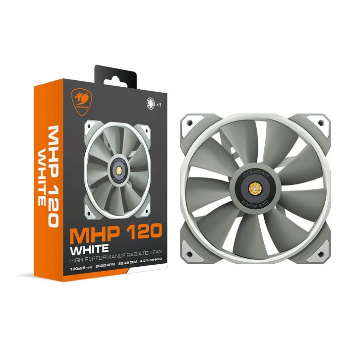 Cougar Ventilador Gehäuse MHP 120, 120mm, Blanco Cougar Ventilador Gehäuse MHP 120, 120mm, Blanco