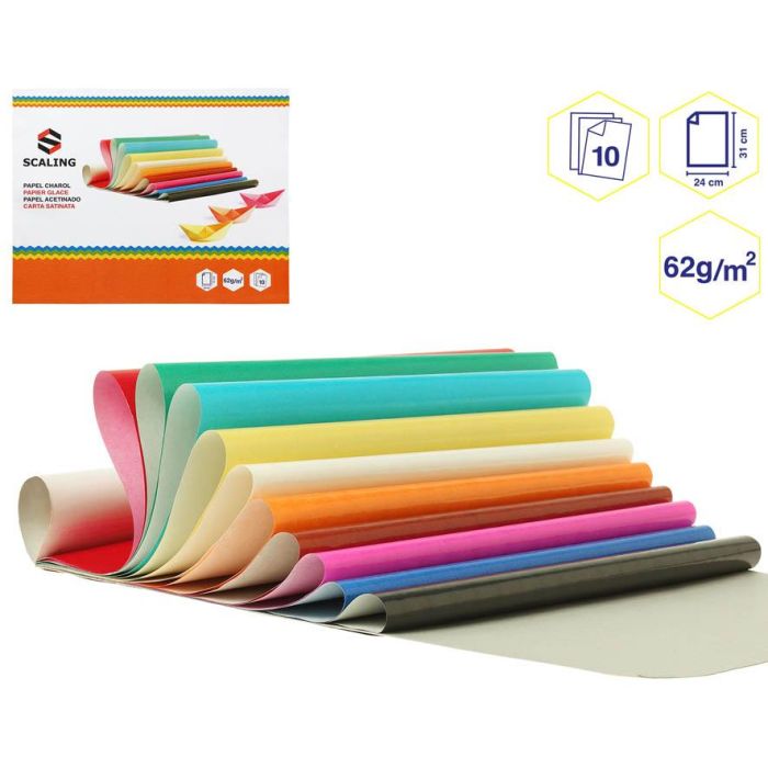 Libro Papel Charol 24x31 10 Hojas