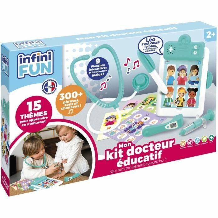 KD AAAAL87402 Doctor Kit - My Educational Doctor Kit - Más de 300 frases y 15 temas educativos para niños de 2 años 5