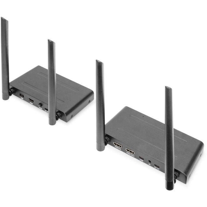 Digitus Extensor HDMI KVM Inalámbrico Set 200m Full HD 1080p Transmisor y Receptor Plug & Play Negro 1 Digitus Extensor HDMI KVM Inalámbrico Set 200m Full HD 1080p Transmisor y Receptor Plug & Play Negro 1