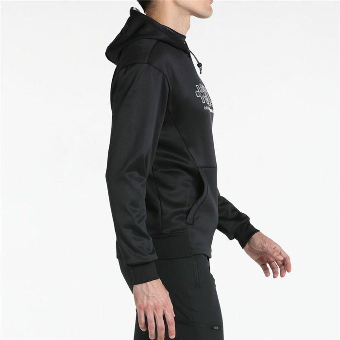 Sudadera con Capucha Hombre +8000 Rels Negro 3