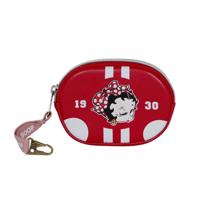 Monedero Pill Varsity Betty Boop Burdeos 1