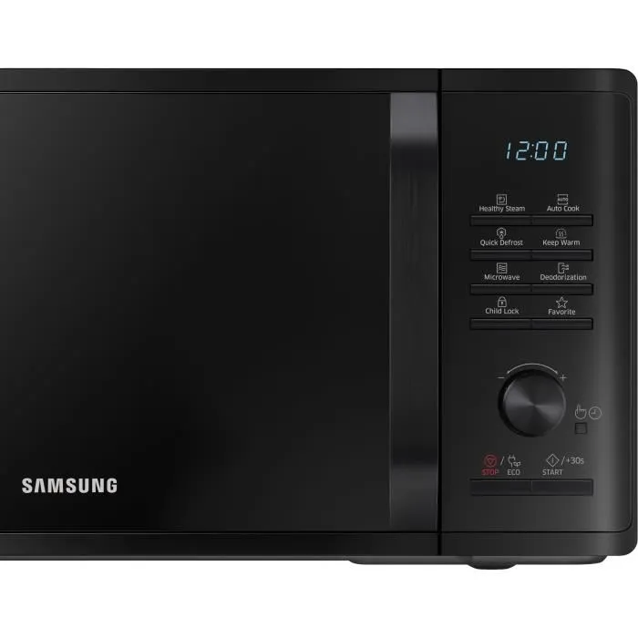 Samsung Microondas Solo MS23K3555E 23L Control Electrónico + Botón Función Mantener Caliente 3