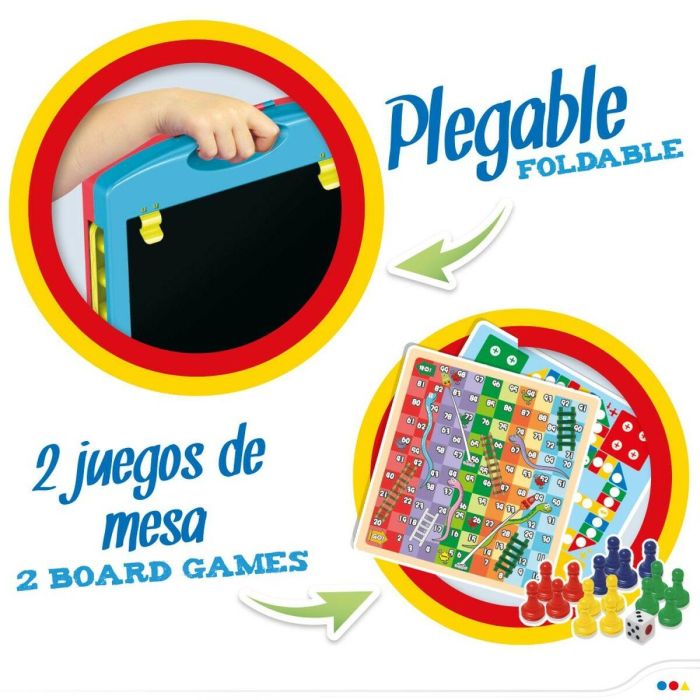 Pizarra de Doble Cara Colorbaby 34 x 31 x 29 cm 2 Unidades 34 x 31 x 29 cm 3