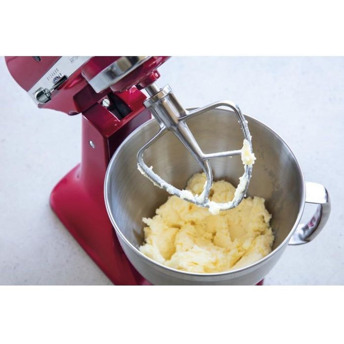 Kitchenaid 5KSM5THFBSS Batidor Plano para Mezclas Densas, Pasteles, Merengues, Galletas y Puré de Patatas 2 Kitchenaid 5KSM5THFBSS Batidor Plano para Mezclas Densas, Pasteles, Merengues, Galletas y Puré de Patatas 2