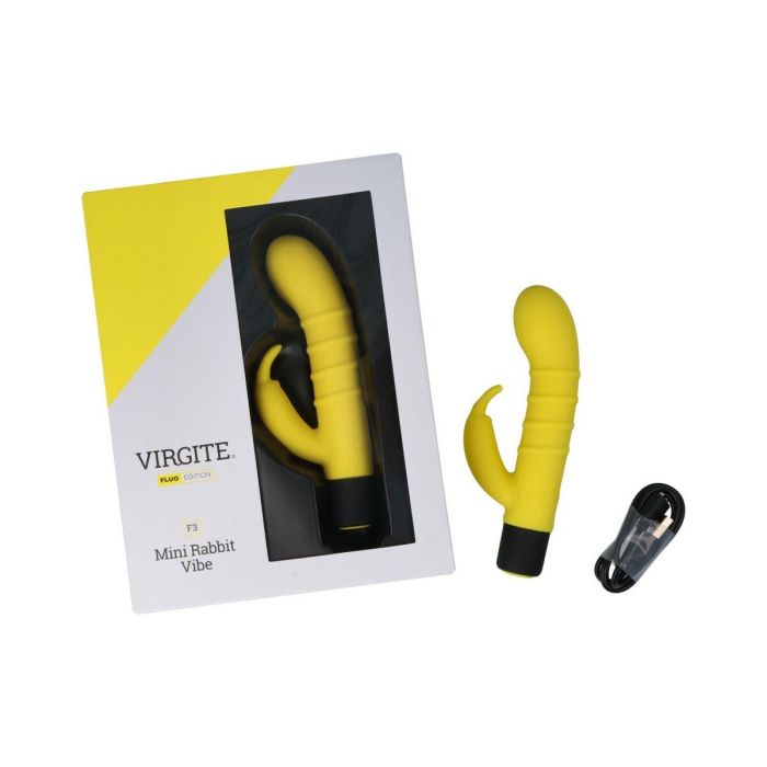 Vibrador Doble Estimulación Virgite Silicona 2 Vibrador Doble Estimulación Virgite Silicona 2