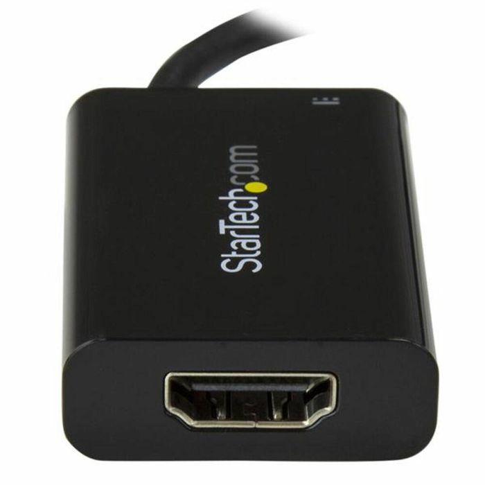 Adaptador USB C a HDMI Startech CDP2HDUCP Negro 4K Ultra HD 1 Adaptador USB C a HDMI Startech CDP2HDUCP Negro 4K Ultra HD 1