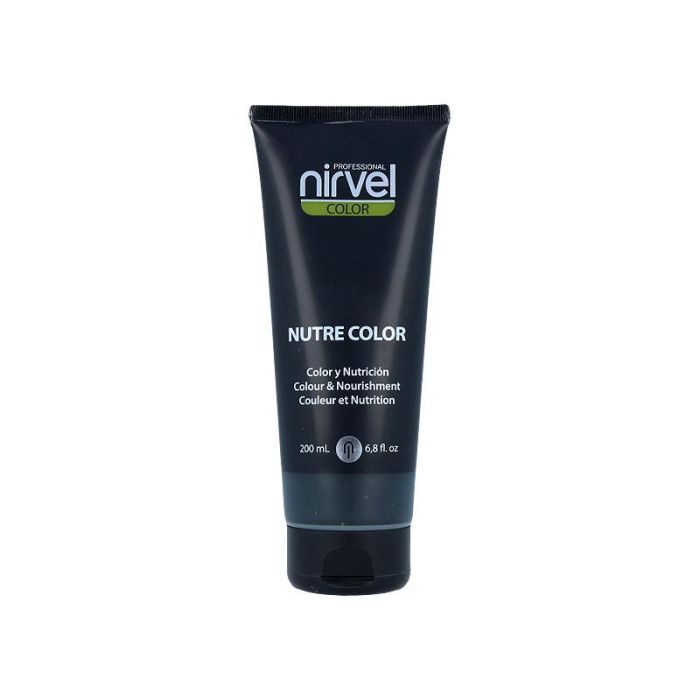 Nirvel Nutre Color Verde 200ml - Coloración temporal para nutrir y dar brillo al cabello, ideal para mantener el color entre tintes
