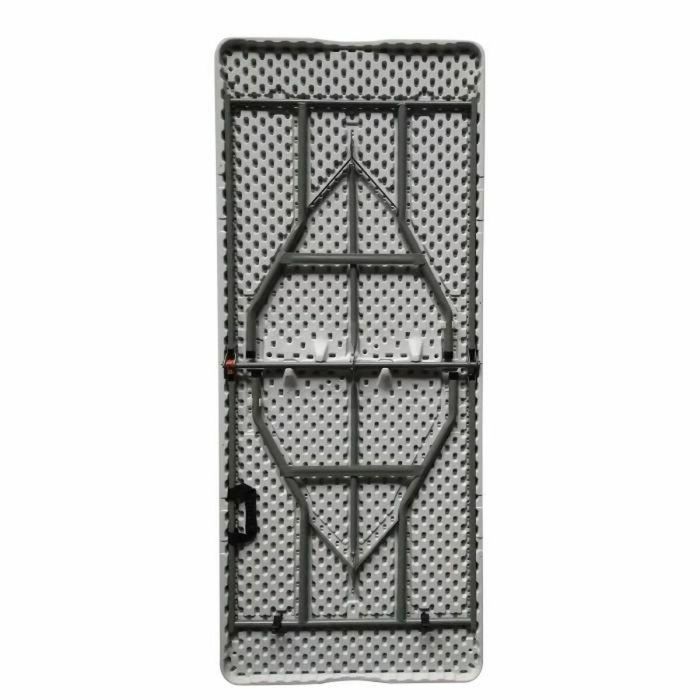 Mesa Plegable 180 cm para 8 personas - Plástico y Metal - Resistente a la Intemperie y Golpes - Carga 150 kg - Interior/Exterior 3 Mesa Plegable 180 cm para 8 personas - Plástico y Metal - Resistente a la Intemperie y Golpes - Carga 150 kg - Interior/Exterior 3
