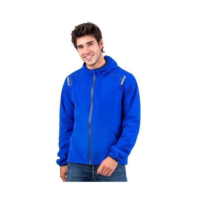Chaqueta Cortavientos Sparco NEW WIND STOPPER Azul Chaqueta Cortavientos Sparco NEW WIND STOPPER Azul