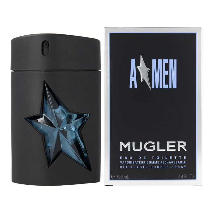 Mugler A Men Rubber Flask Eau de Toilette Rellenable para Hombre 100 ml Mugler A Men Rubber Flask Eau de Toilette Rellenable para Hombre 100 ml