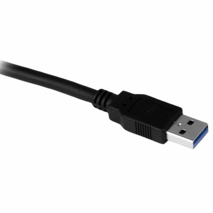 Cable USB Startech USB3SEXT5DKB Negro 1