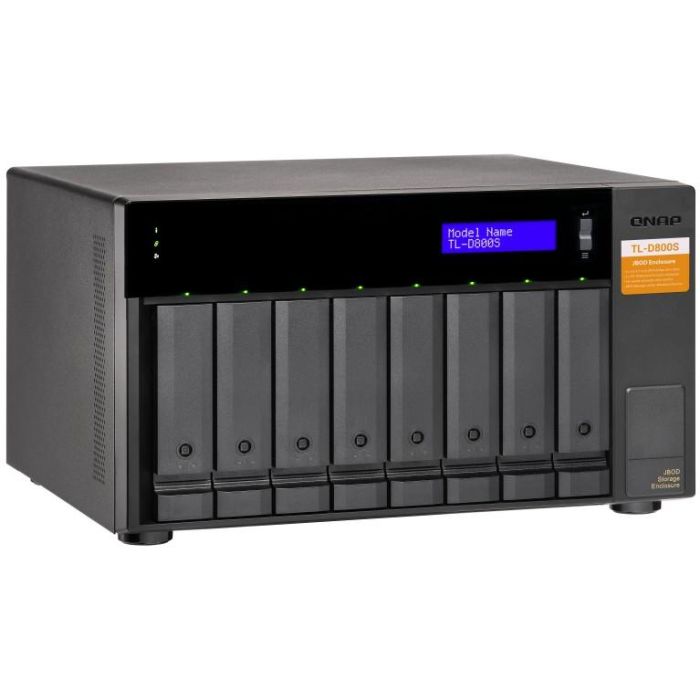 QNAP TL-D800S 8-bay Desktop SATA JBOD Expansion Unit 7