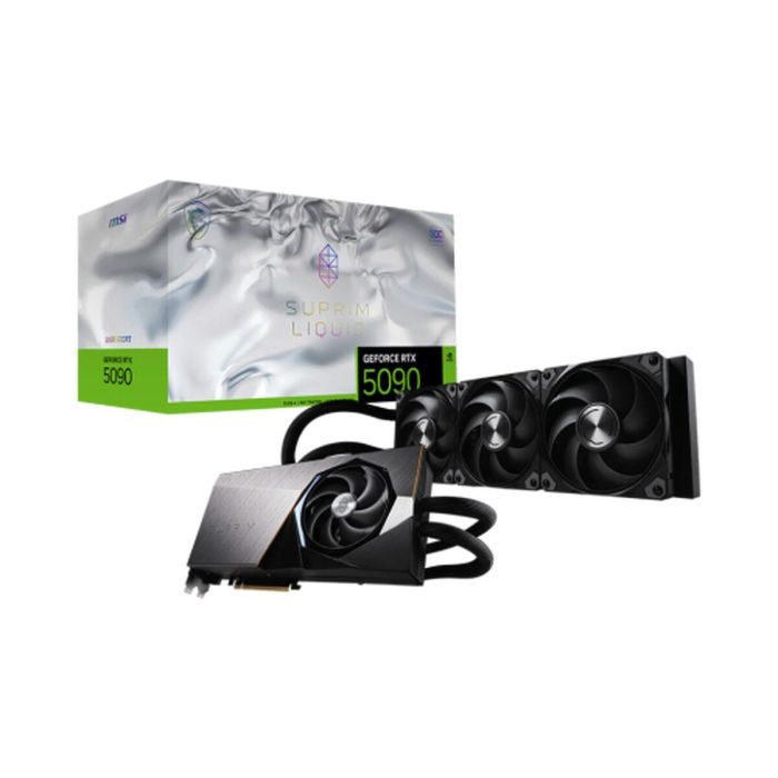 MSI SUPRIM GEFORCE RTX 5090 32G LIQUID SOC tarjeta gráfica NVIDIA 32 GB GDDR7 MSI SUPRIM GEFORCE RTX 5090 32G LIQUID SOC tarjeta gráfica NVIDIA 32 GB GDDR7