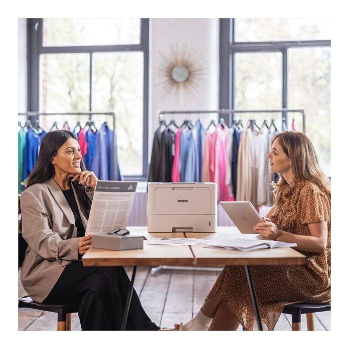 Brother HL-L5210DN Impresora Láser Blanco y Negro A4 48 ppm Conectividad LAN Duplex 4