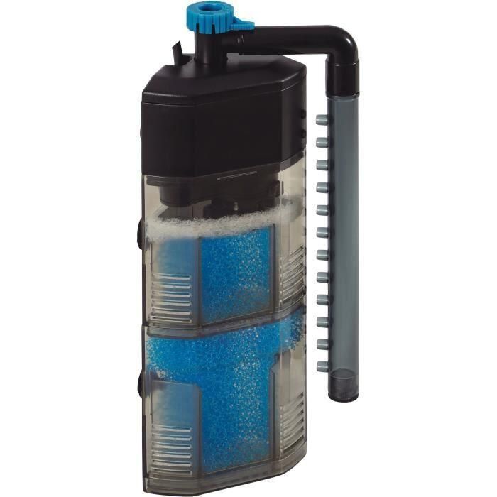 Filtro de esquina interior Zolux - Para acuarios de 40 a 80 L - Caudal de 300 L/h - 5 W Filtro de esquina interior Zolux - Para acuarios de 40 a 80 L - Caudal de 300 L/h - 5 W