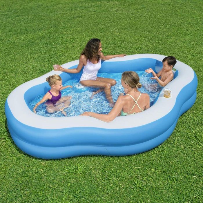 Piscina Hinchable Bestway 270 x 198 x 51 cm Blanco 13