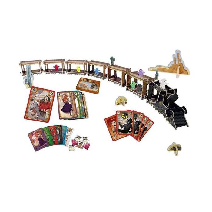 Ludonaute Juego de Mesa Colt Express - Estrategia para Convertirse en el Bandido más Rico del Salvaje Oeste, 2-6 Jugadores 10+ Años 3