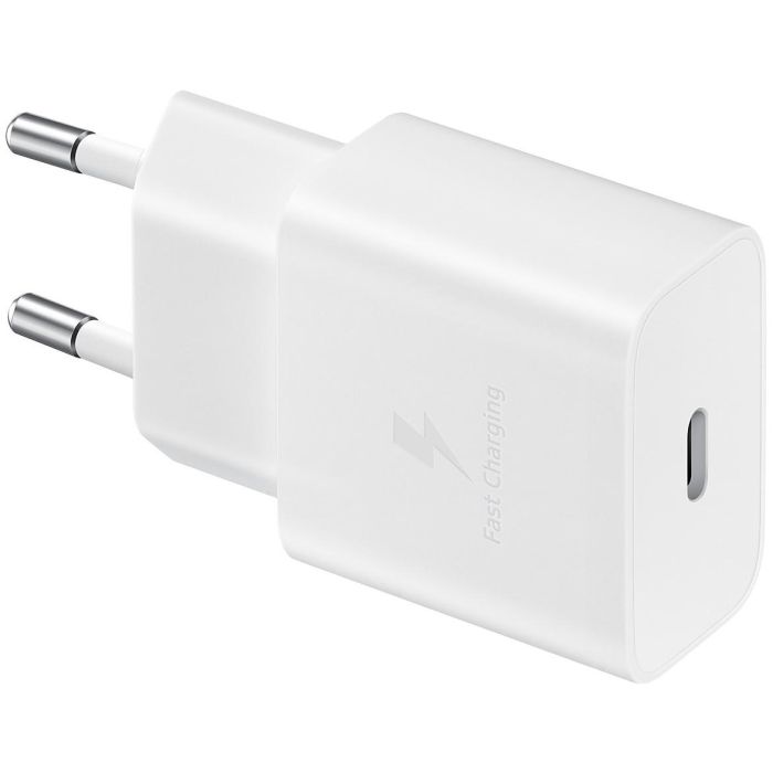 Samsung Cargador de Pared 15W USB-C Blanco + Cable USB-C a USB-C 1M Blanco EP-T1510XWEGEU 0 Samsung Cargador de Pared 15W USB-C Blanco + Cable USB-C a USB-C 1M Blanco EP-T1510XWEGEU 0