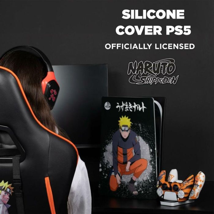 Konix Funda de Silicona para PlayStation 5 Naruto Accesorio PS5 KON1728085835338 6