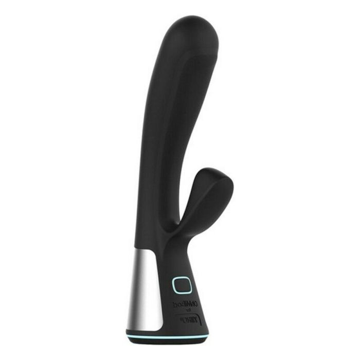 Vibrador Doble Estimulación Kiiroo Negro (18 cm) 0 Vibrador Doble Estimulación Kiiroo Negro (18 cm) 0