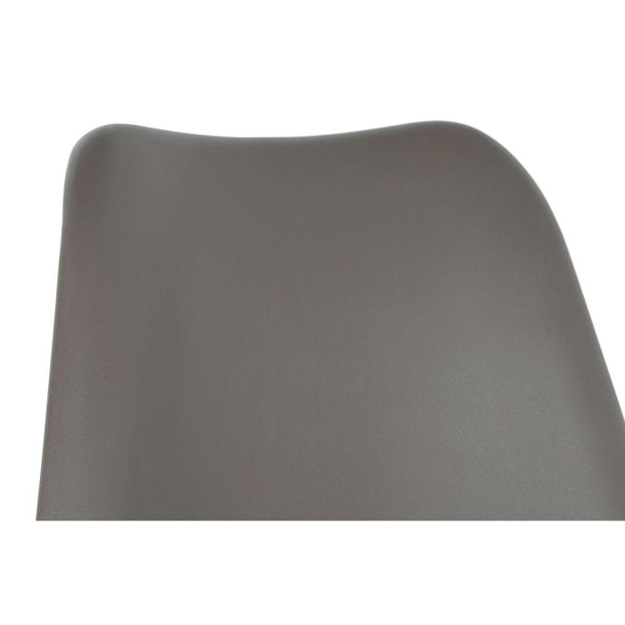 Taburete Scandi DKD Home Decor Gris Natural 55 x 109 x 48.5 cm 1