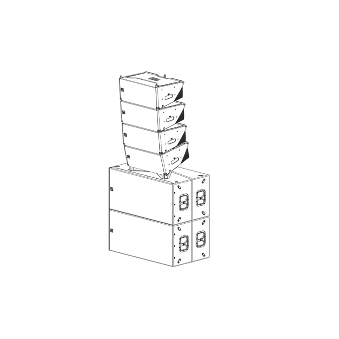 JBLPRO SRX910LA Placa Base para SRX910LA 2