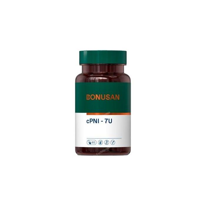 BONUSAN Cpni-7U 60 Cápsulas – Contribuye a la Función Cognitiva Normal con Bacopa Monnieri, Salvia y Azafrán