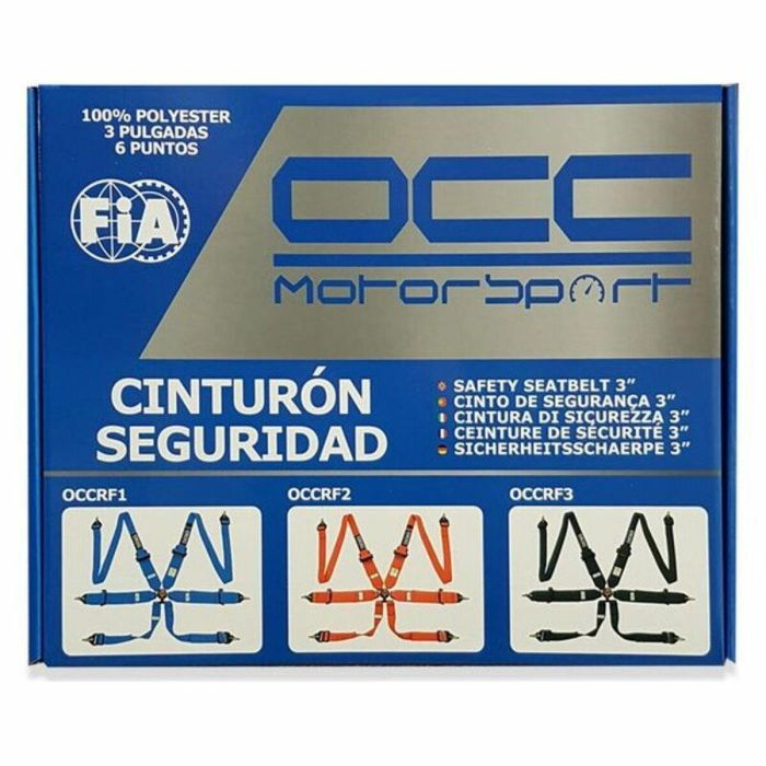 Arnés de 6 Puntos de Sujeción Fia Racing OCC Motorsport 4 Arnés de 6 Puntos de Sujeción Fia Racing OCC Motorsport 4