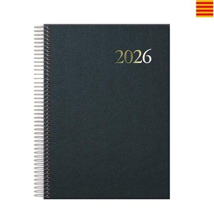 Agenda DOHE SEGOVIA Negro 14 x 20 cm 2026 (20 Unidades) 2