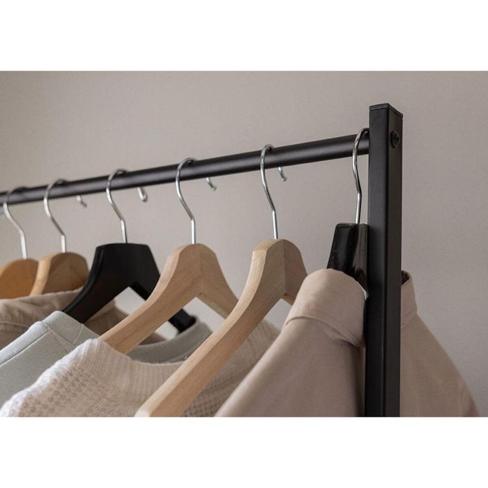 Perchero de Pie Newlux Hangy One 15 Negro Metal 80 x 40 x 160 cm 7 Perchero de Pie Newlux Hangy One 15 Negro Metal 80 x 40 x 160 cm 7