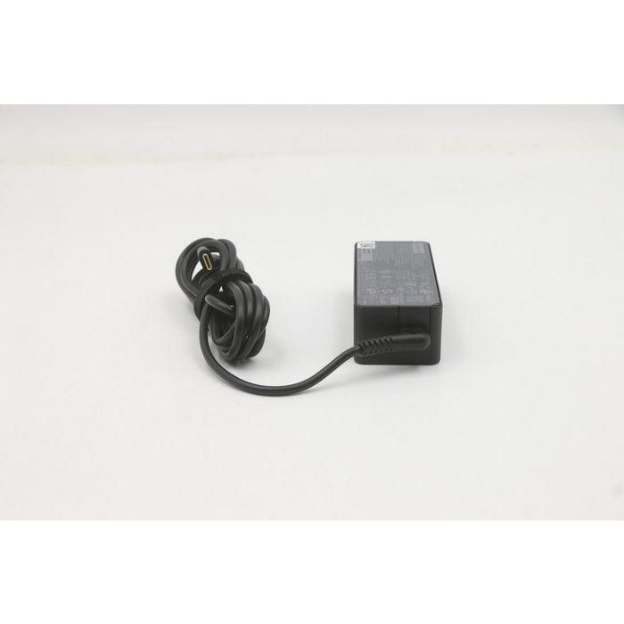 Lenovo Adaptador AC 45W con Conector 3 Pines para Portátiles. Compatible con Lenovo, Carga Rápida PD 3.0, Reemplazo Fiable. 3