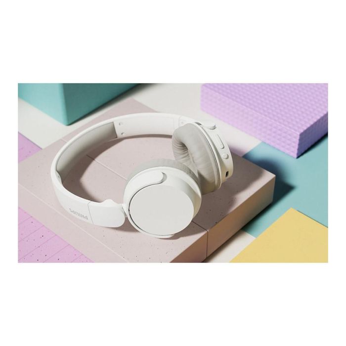 Philips TAH3209WT Auriculares Inalámbricos Bluetooth Blancos con Micrófono y 25 Horas de Reproducción Philips TAH3209WT Auriculares Inalámbricos Bluetooth Blancos con Micrófono y 25 Horas de Reproducción