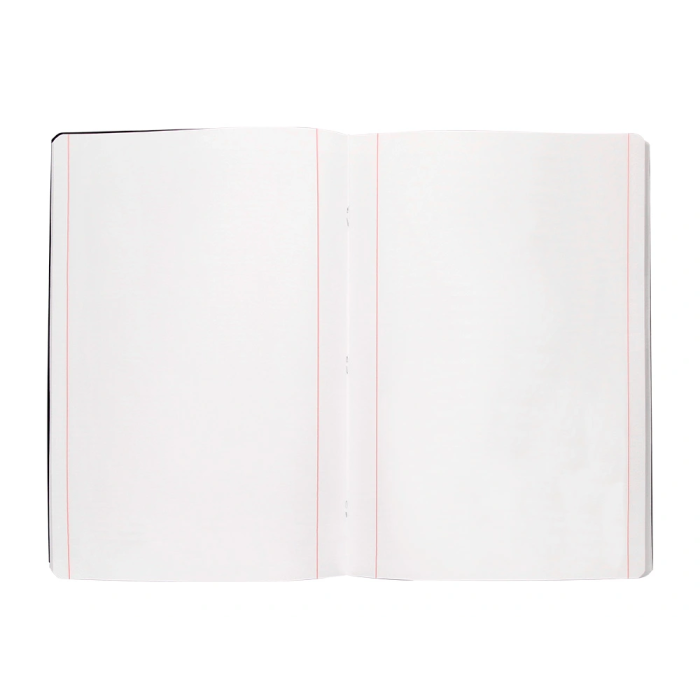 Liderpapel Libreta A4 Tapa Blanda 80 Hojas 60gr Liso con Doble Margen Negra 8