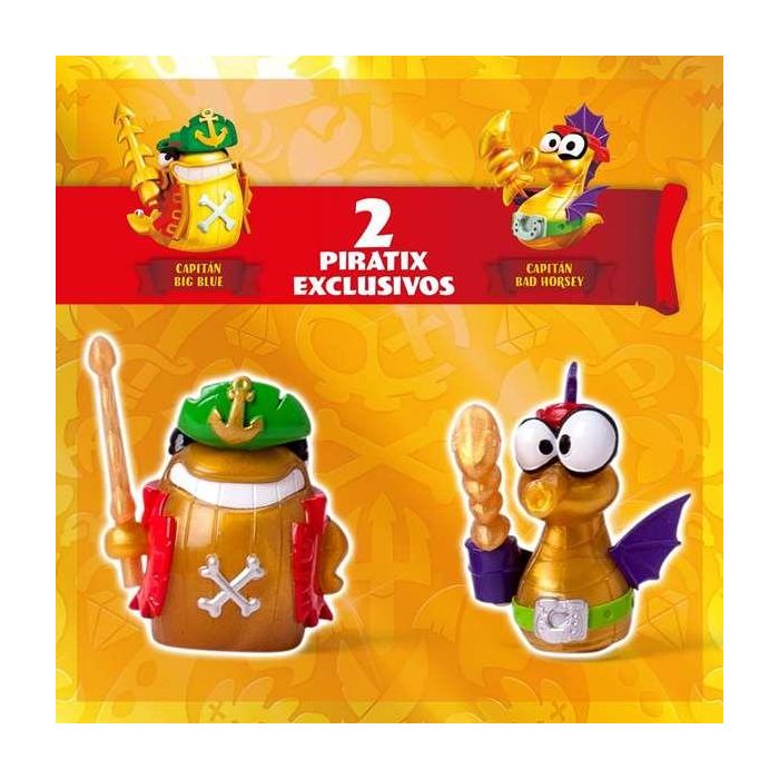 Magic Box Barco Pirata Kraken PPXSP112IN20 con Cañón, Catapulta y Prisión para 10 Figuras Piratix 4