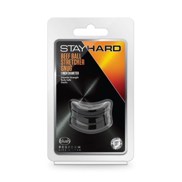 Anillo para el Pene Blush Stay Hard Negro 3 Anillo para el Pene Blush Stay Hard Negro 3