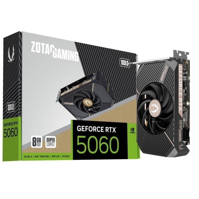 Zotac ZT-B50600G-10L GeForce RTX 5060 SOLO NVIDIA 8 GB GDDR7 Tarjeta Gráfica 7 Zotac ZT-B50600G-10L GeForce RTX 5060 SOLO NVIDIA 8 GB GDDR7 Tarjeta Gráfica 7