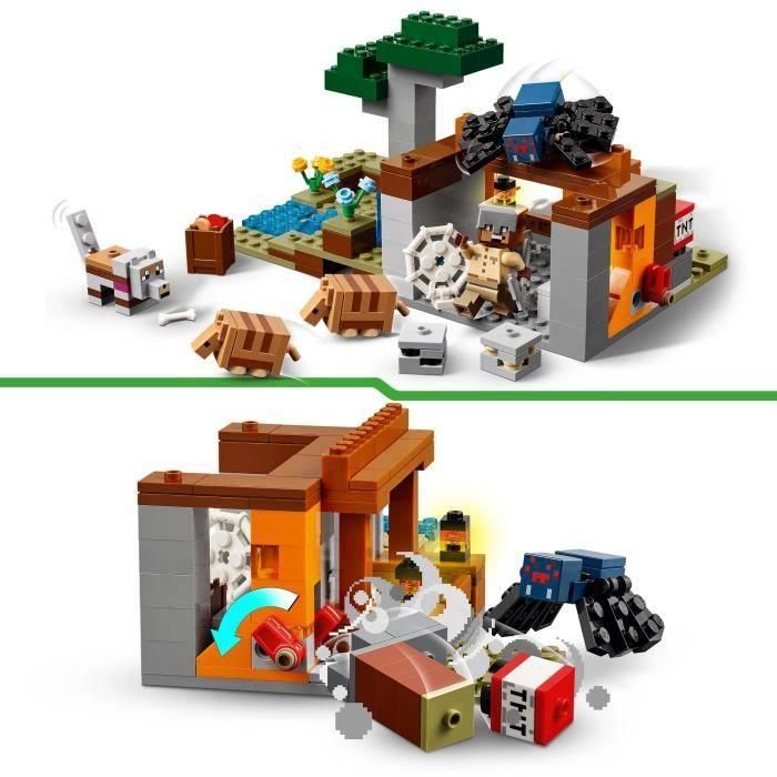 Juego de construccion la expedición a la mina del armadillo lego minecraft 2 Juego de construccion la expedición a la mina del armadillo lego minecraft 2
